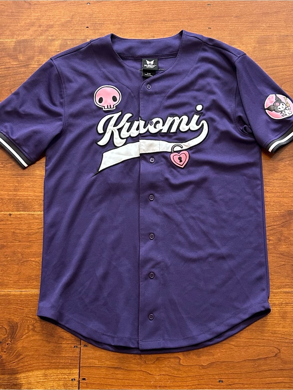 BoxLunch Sanrio Kuromi Purple Kuromi Baseball Jersey